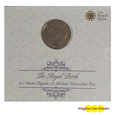2015 BU £5 Crown Pack - The Royal Birth